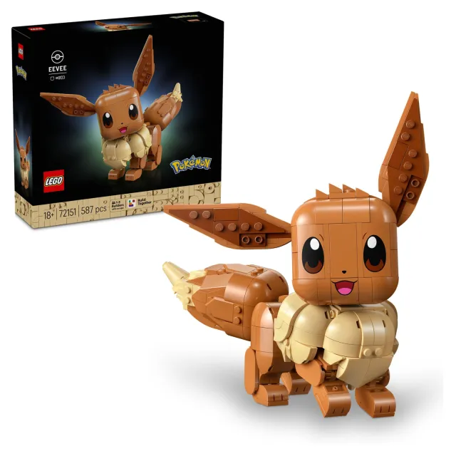 Lego Pokémon Eevee Bouwpakket voor Volwassenen 72151