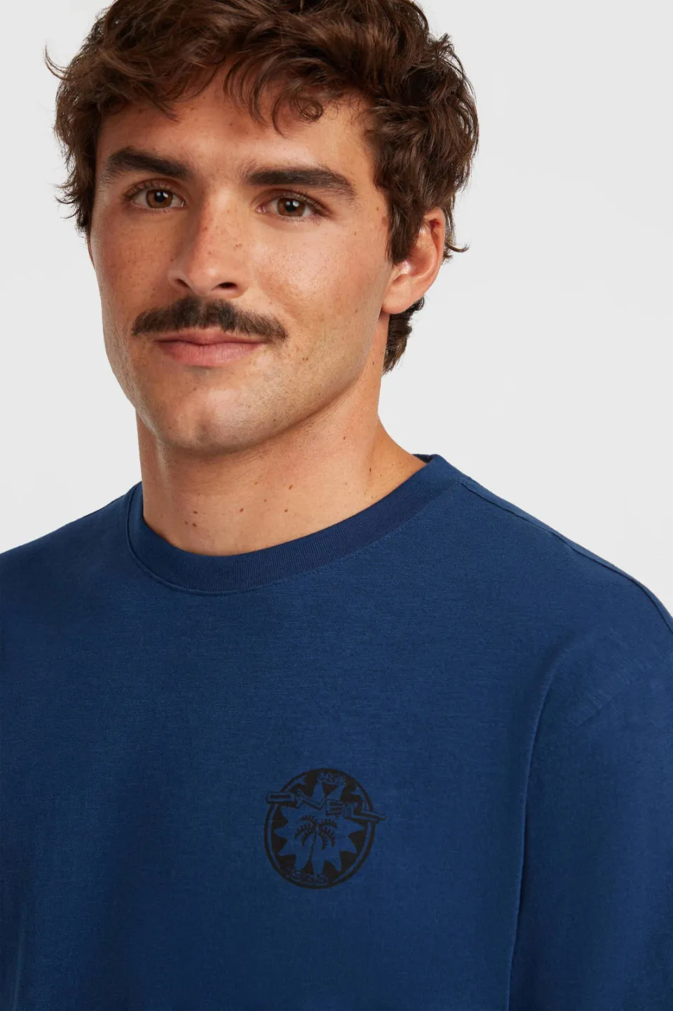 O'Neill Slub Back Print T-shirt donkerblauw, foto 5