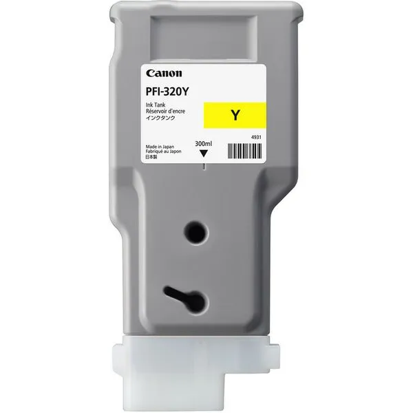 Canon PFI-320Y Inktcartridge Geel Hoge capaciteit