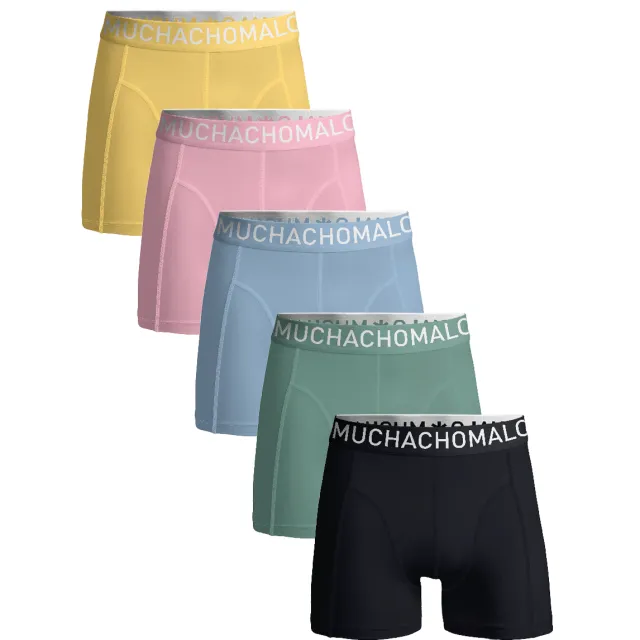 Muchachomalo Heren 5-pack Boxershorts Hello Sunshine Veelkleurig