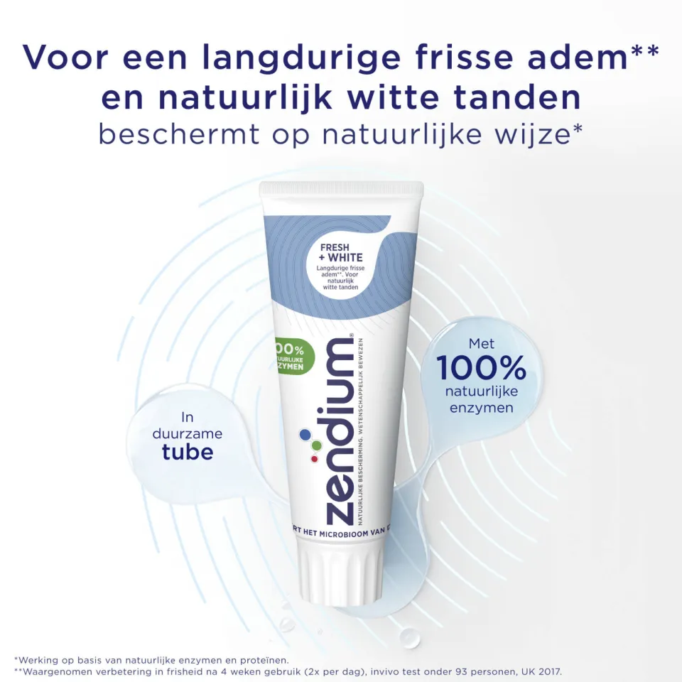 Zendium Fresh+White tandpasta, foto 3