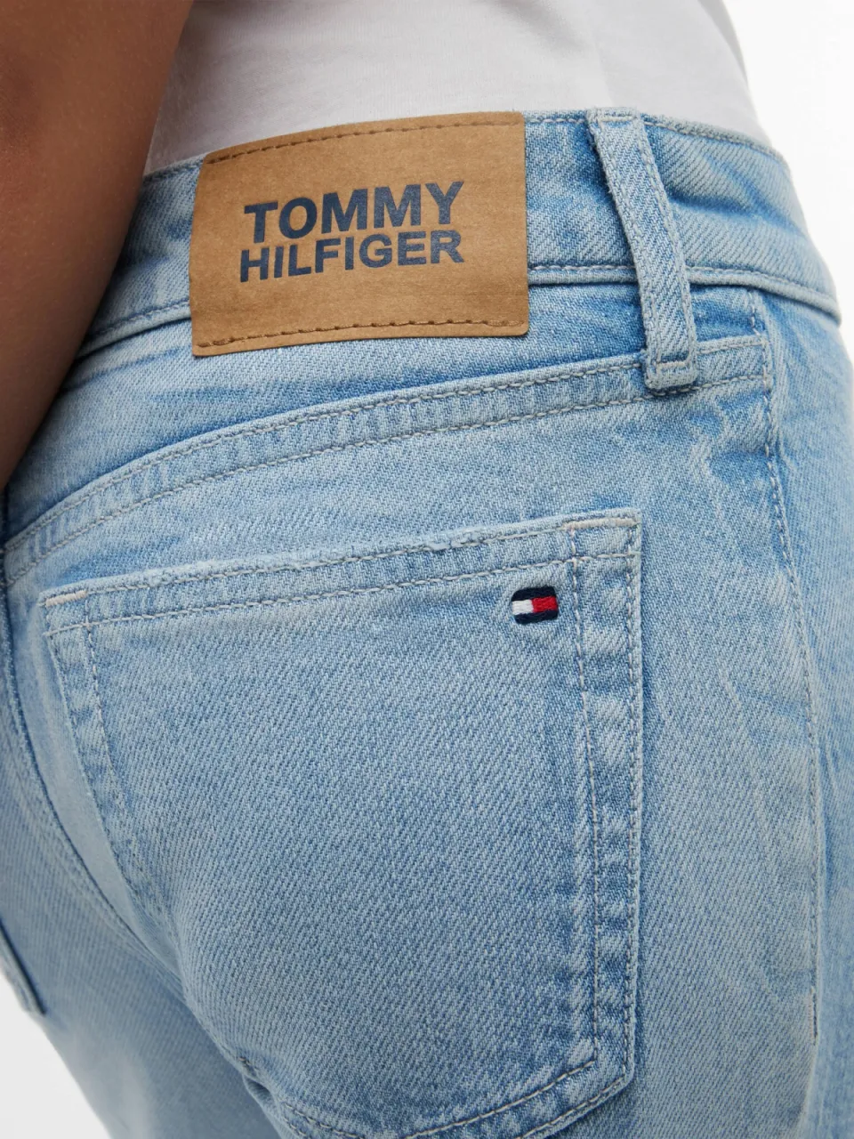 Tommy Hilfiger flared jeans light blue denim, foto 6