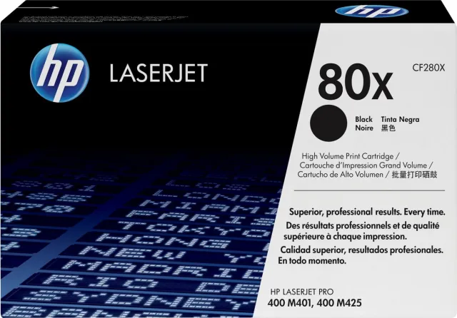 Hp 80X CF280X zwart