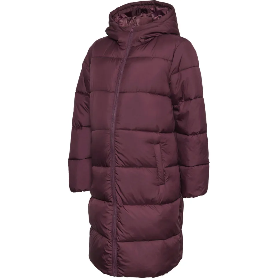 Mamalicious MLURSA zwangerschaps winterjas burgundy, foto 3