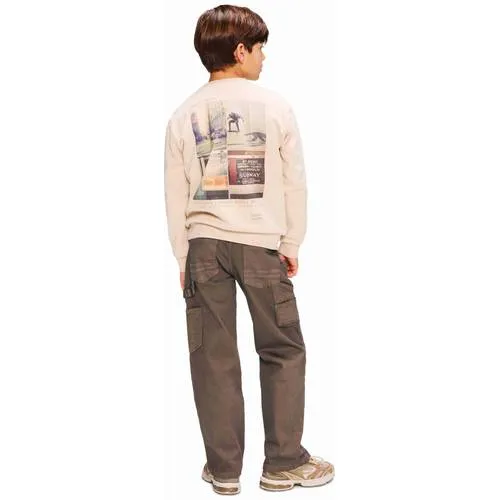 Retour Jeans Rocko cargo jeans - bruin, foto 3