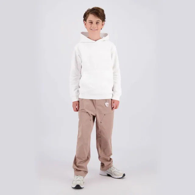 Raizzed hoodie met backprint - wit