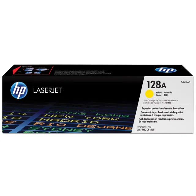 Hp CE322A 128A Toner Geel, 1.3k