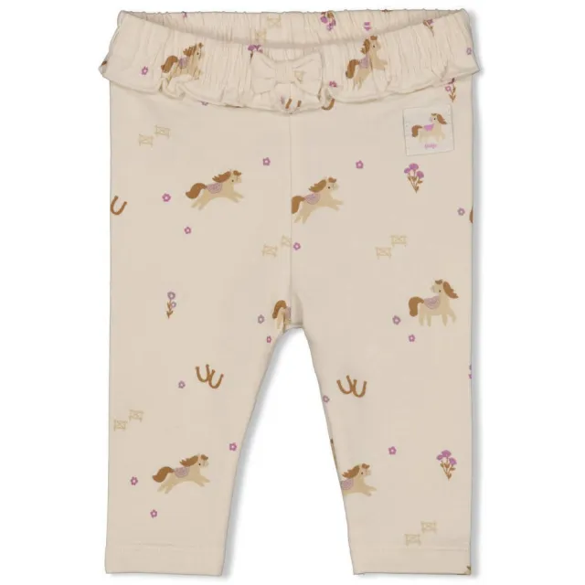 Feetje Flower Ranch legging ecru