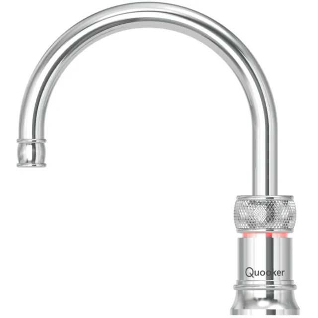 Quooker Kokendwaterkraan Classic Nordic Single Tap Round Chroom