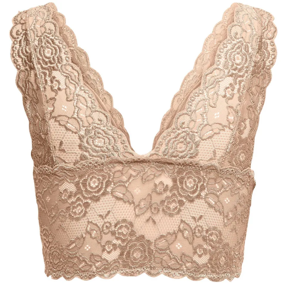 Only ONLCHLOE voorgevormde bralette beige, foto 3