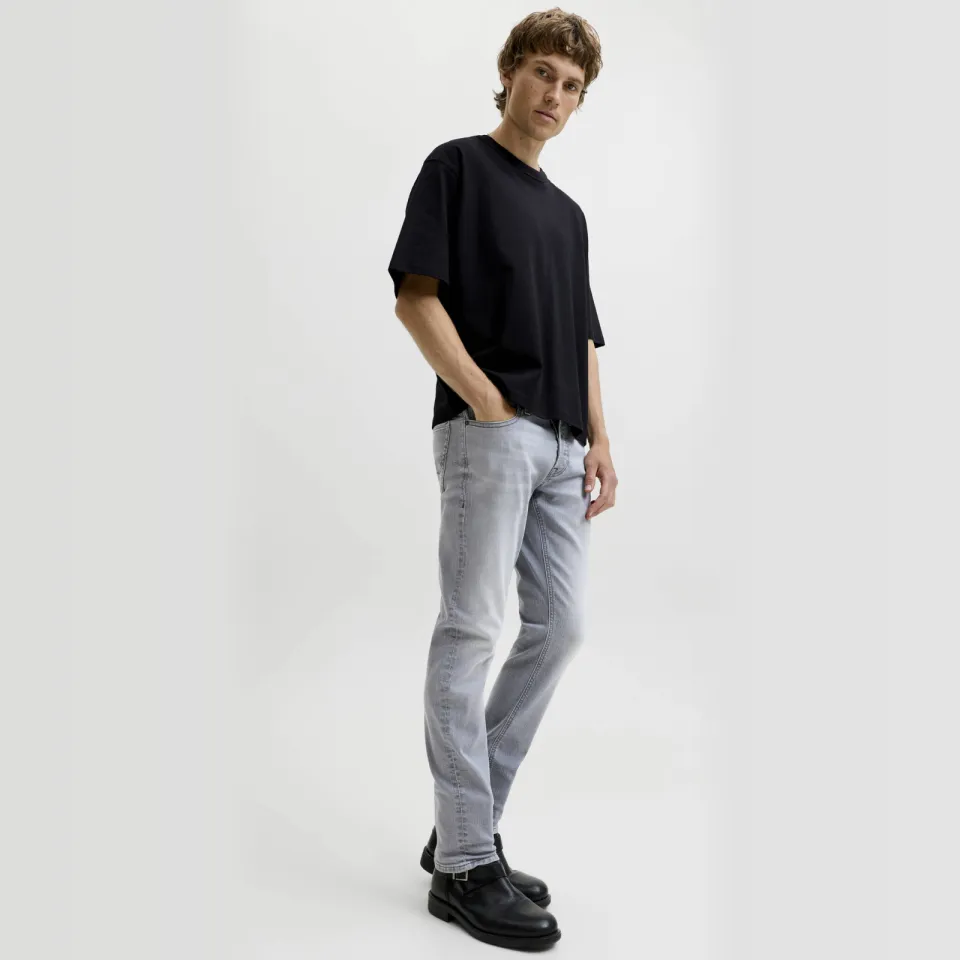 Jack & Jones JEANS INTELLIGENCE slim fit jeans - grey denim