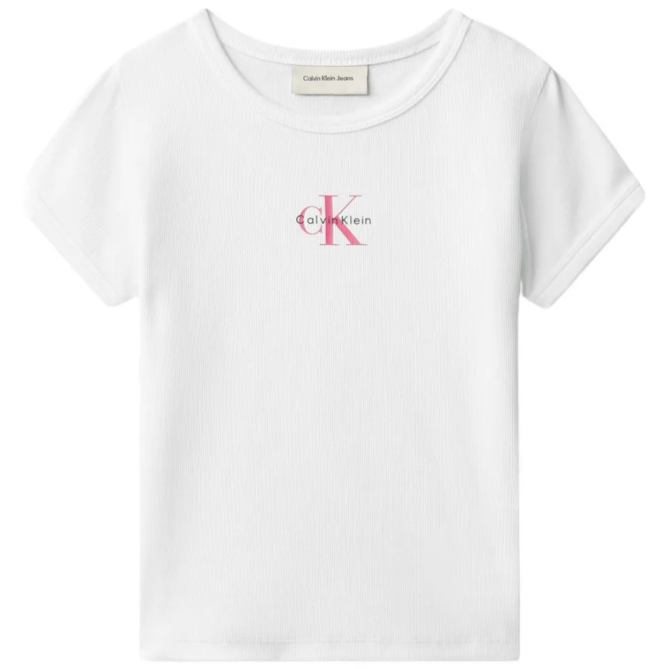 Calvin Klein T-shirt wit, foto 2