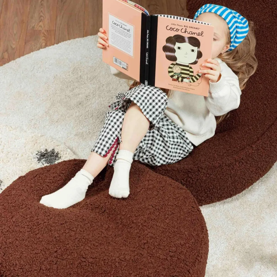 Wigiwama Warm Hazelnoot Ottoman, foto 3