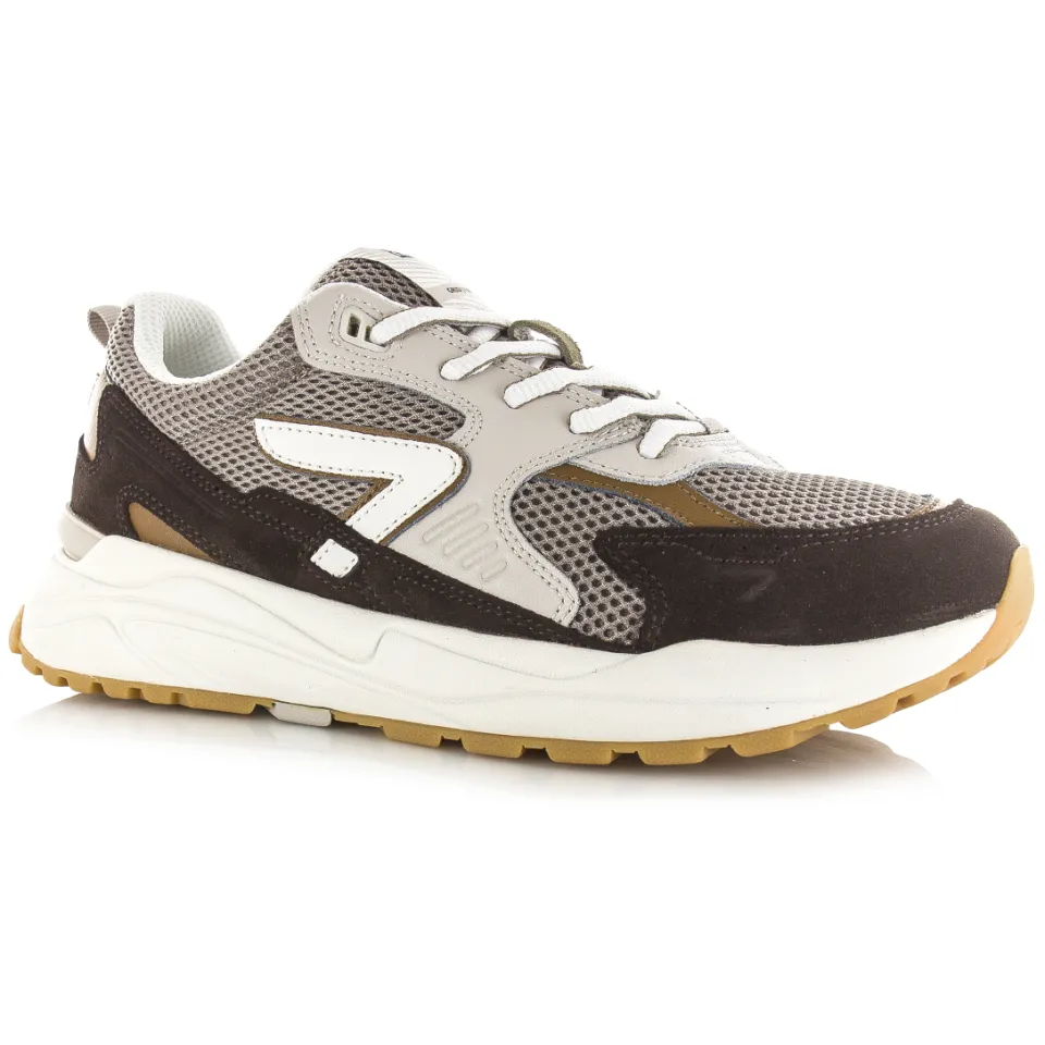Hub Grid sneaker bruin, foto 5