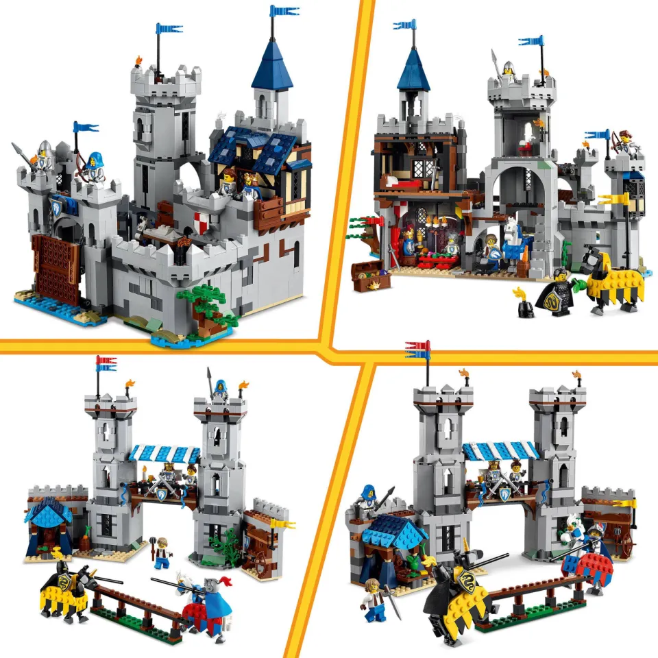 Creator LEGO Iconic Middeleeuws kasteel met ridders te paard 31168, foto 6