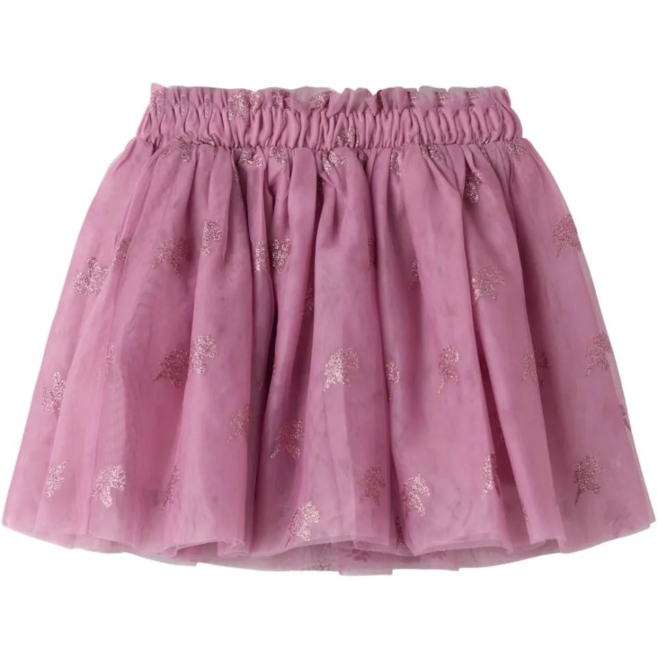 NAME IT MINI korte tule rok roze, foto 2