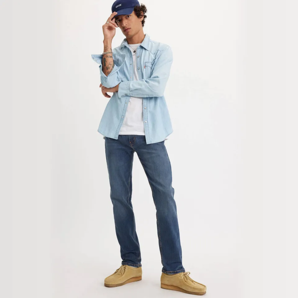 Levi's Big and Tall 502 tapered jeans panda, foto 3
