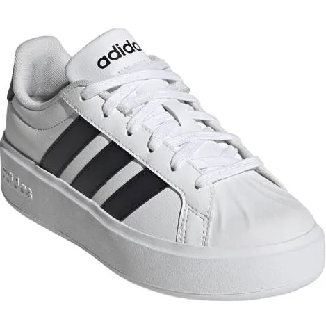Adidas Sportswear imitatieleren sneakers - wit/zwart, foto 3