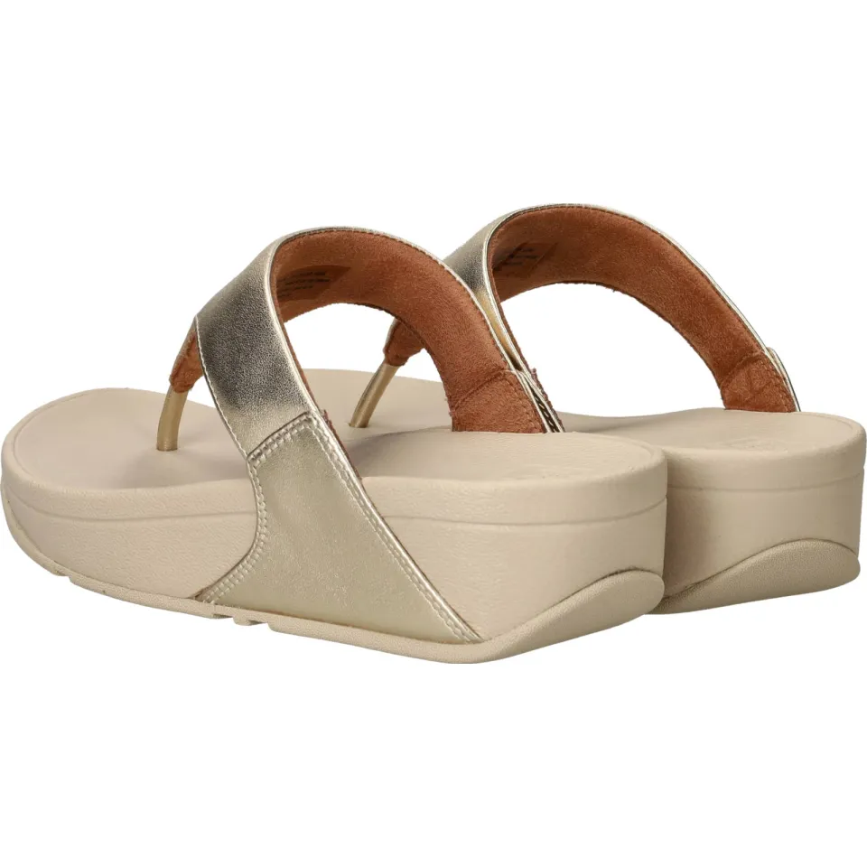 FitFlop Lulu Teenslippers Dames Goud, foto 4