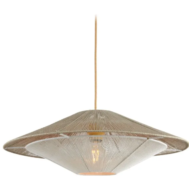 Good&Mojo hanglamp Lumbini Ø60 cm lichtgrijs
