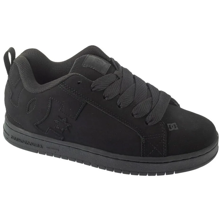 DC Shoes Court Graffik Sneakers Heren - Zwart - Suède, foto 2