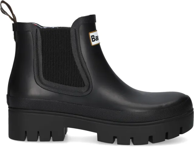 Barbour Dames Laarzen Barbour Halton Chelsea Welly - Zwart