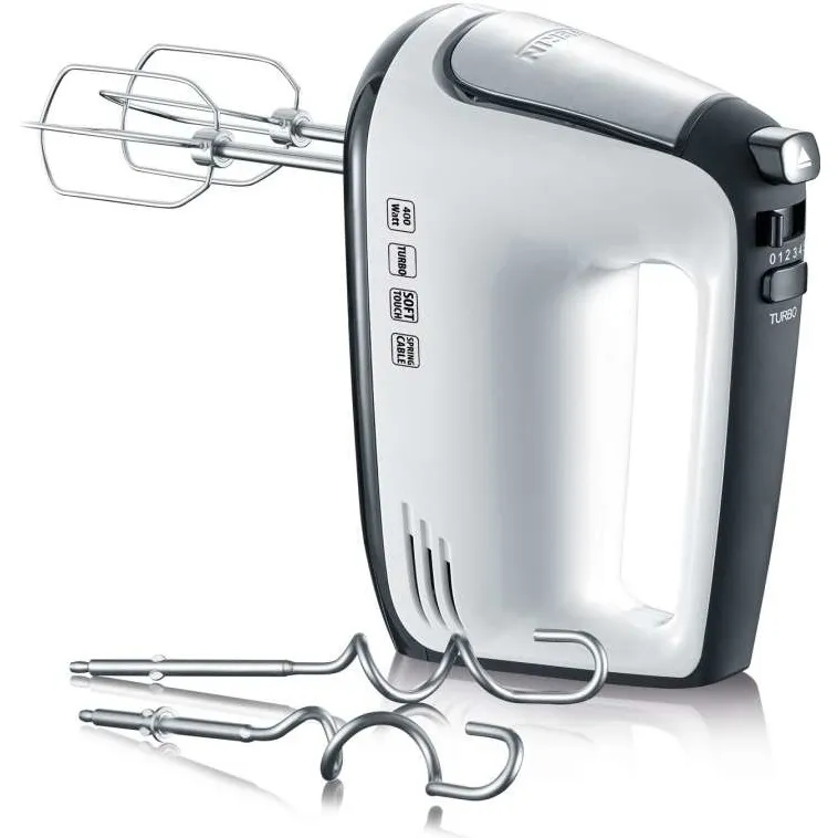 Severin HM 3830 handmixer wit-zwart, foto 4
