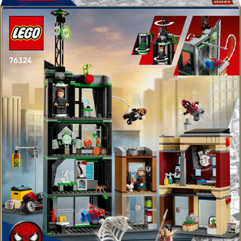 Lego Marvel Spider-Man Spider-Man vs. Oscorp 76324, foto 7