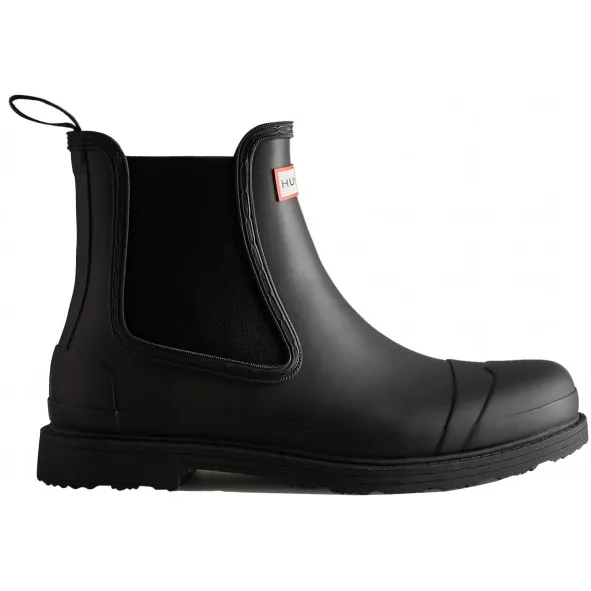 Hunter Boots Commando Chelsea Boot - Rubberlaarzen, zwart