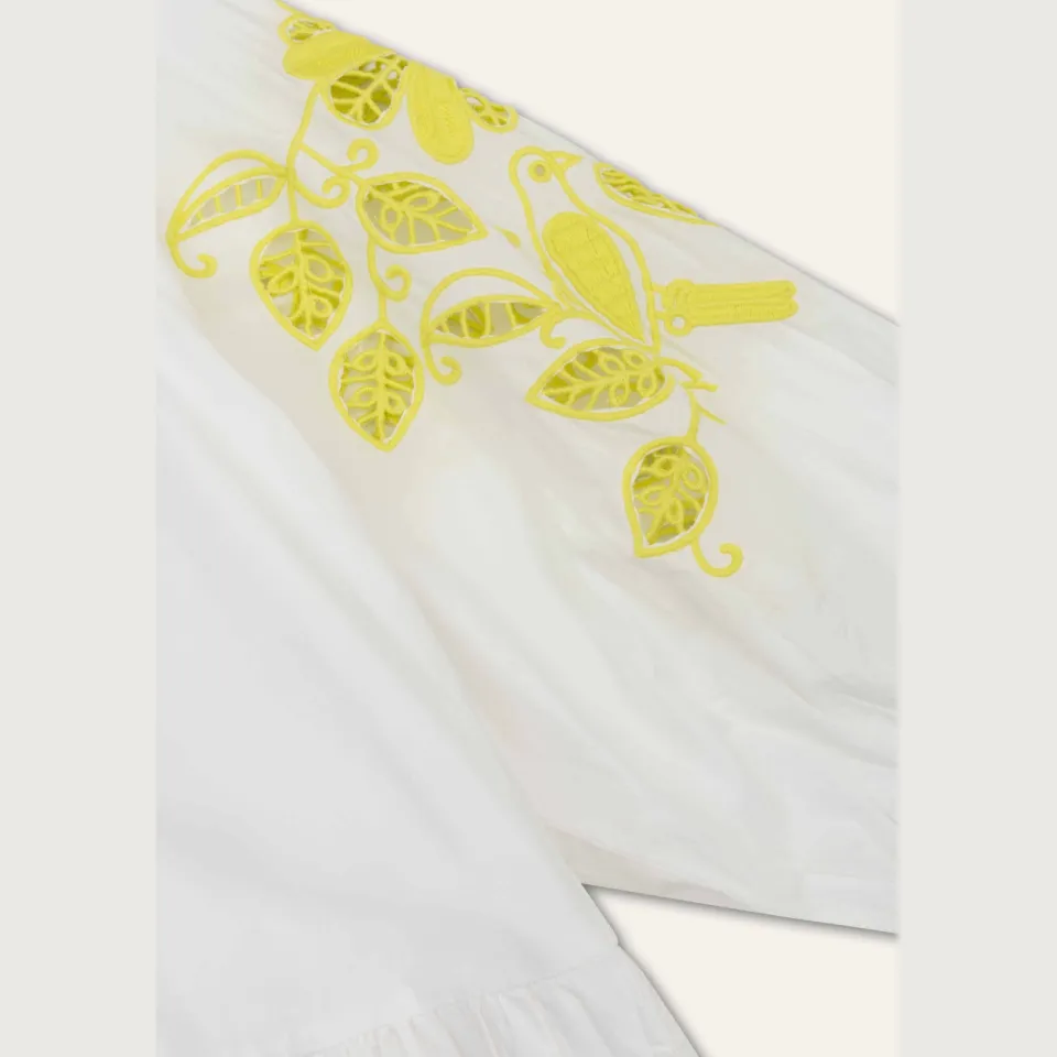 Oilily midi jurk ecru, foto 5