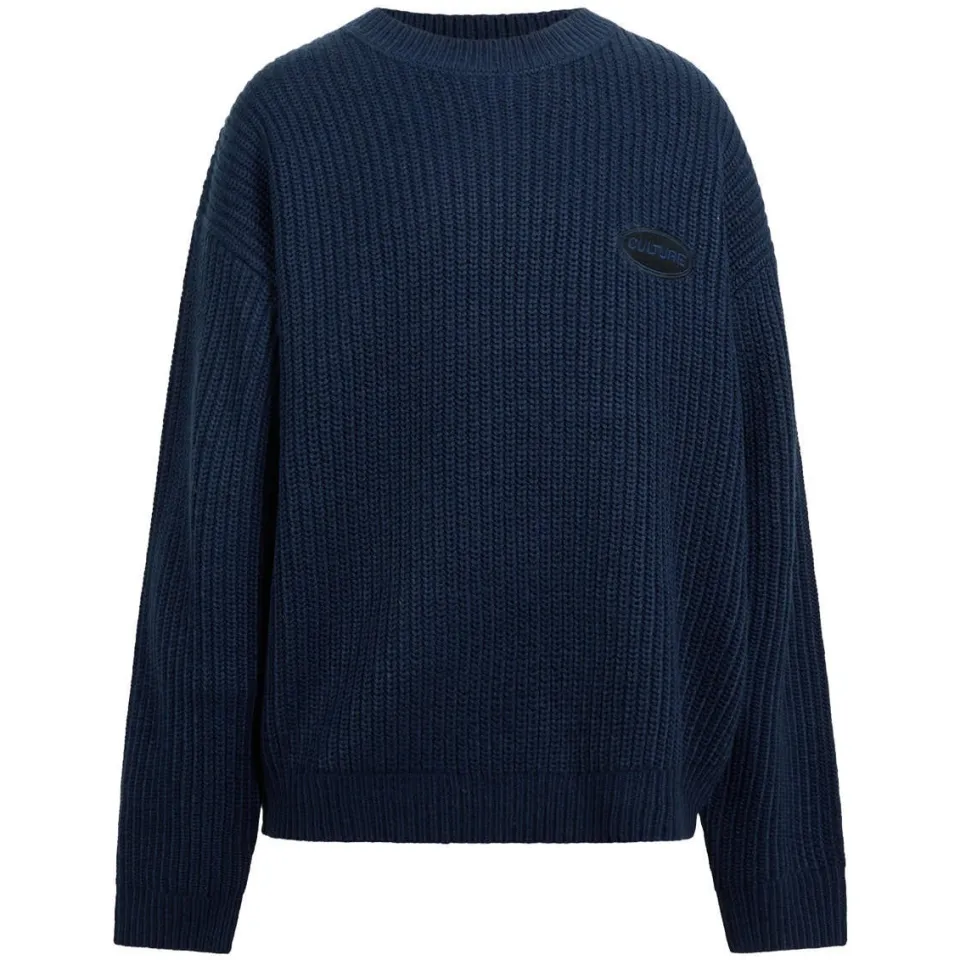 Shoeby gebreide trui - donkerblauw, foto 2