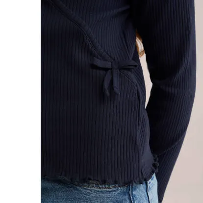 WE Fashion longsleeve donkerblauw, foto 6