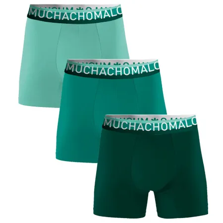 Muchachomalo Heren 3-pack boxershorts Groen