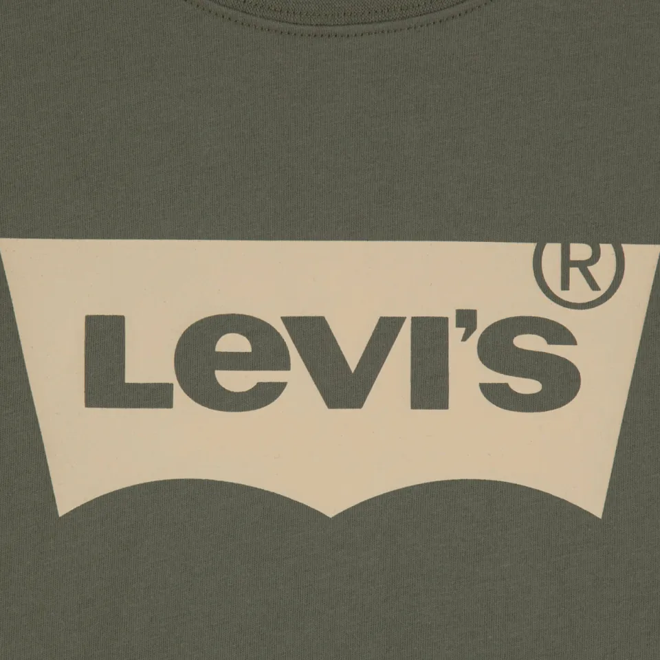 Levi's Kids t-shirt olijfgroen, foto 4