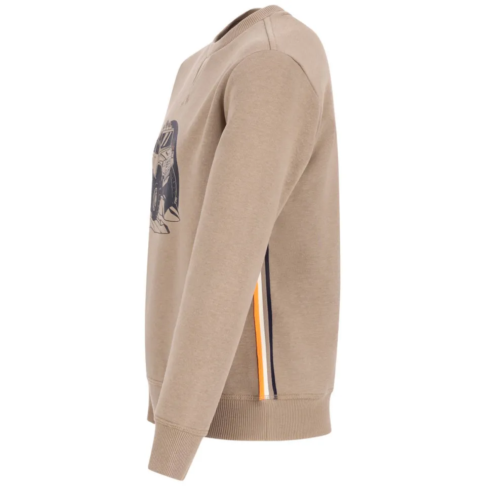 TYGO & vito sweater met print - beige, foto 4