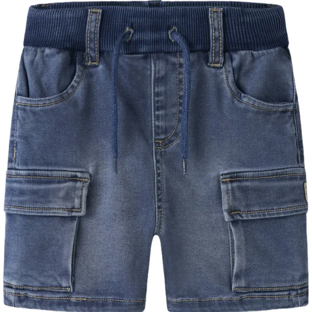 NAME IT NMMBEN jeansshort denimblauw, foto 2