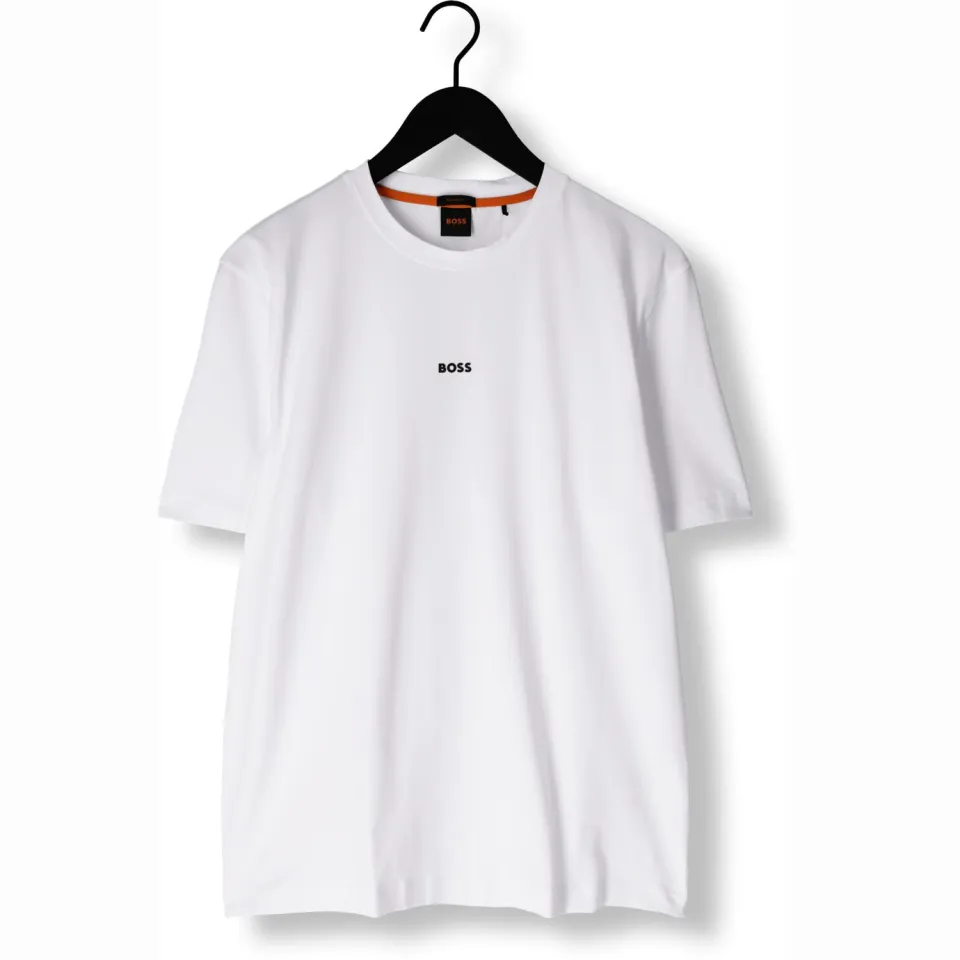 Boss Orange Heren Polo's & T-shirts Tchup 10242929 01 - Wit, foto 2