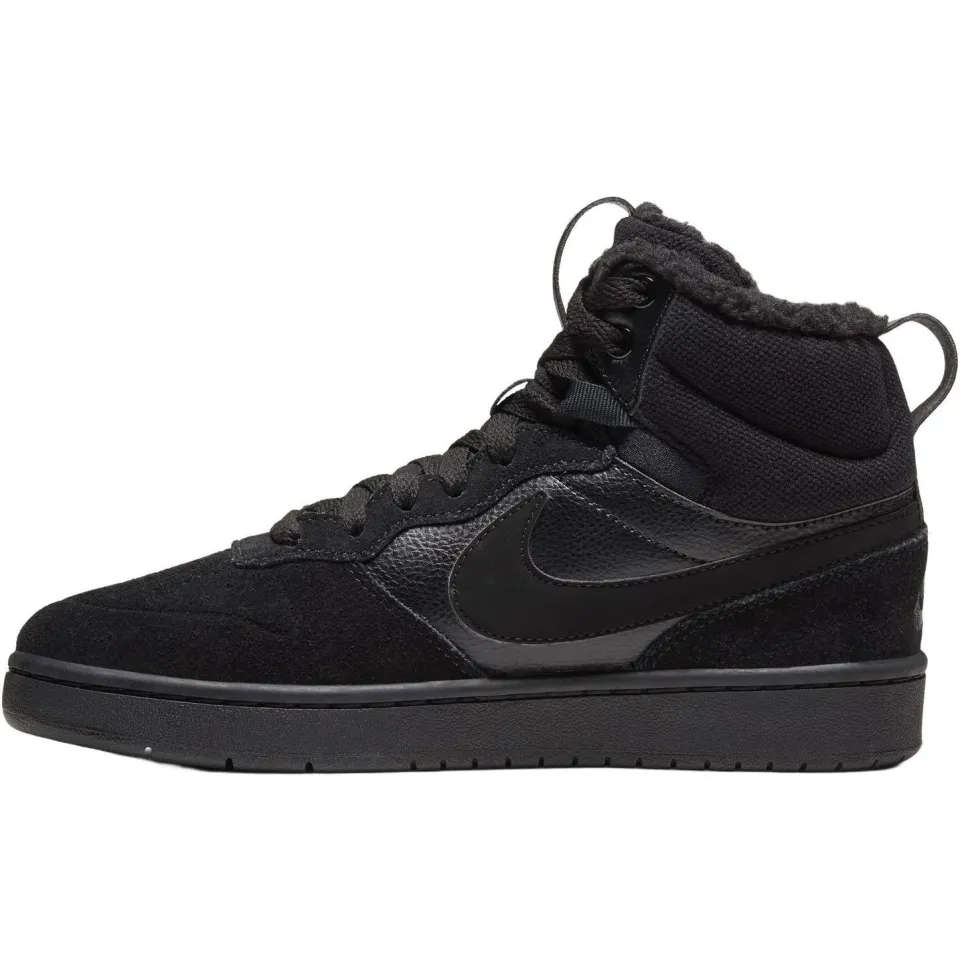 Nike Court Borough Mid 2 hoge sneakers zwart, foto 5