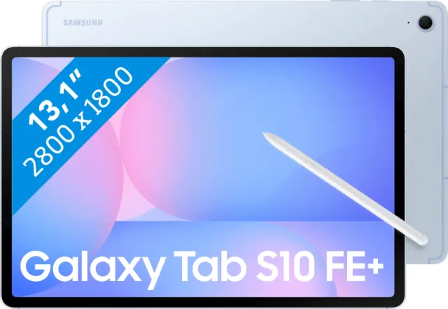 Samsung Galaxy Tab S10 FE Plus 13,1 inch 128GB Wifi Lichtblauw