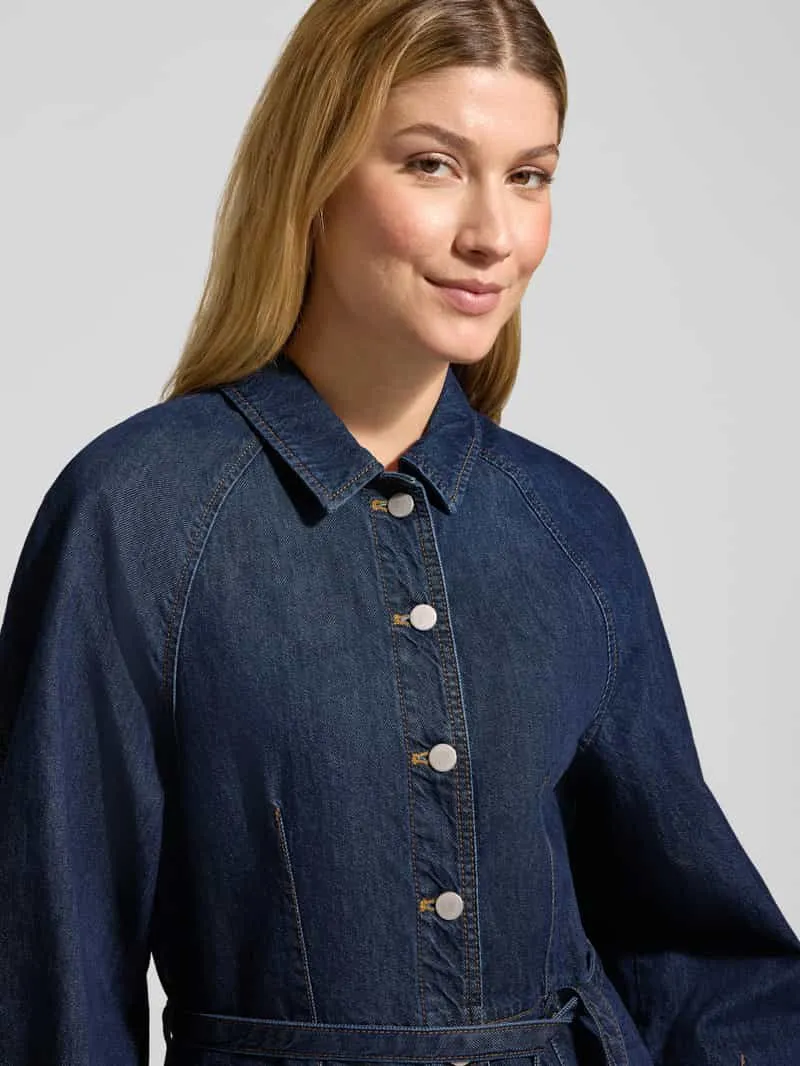 MSCH Copenhagen Mschsana Lis denimjurk donkerblauw, foto 4