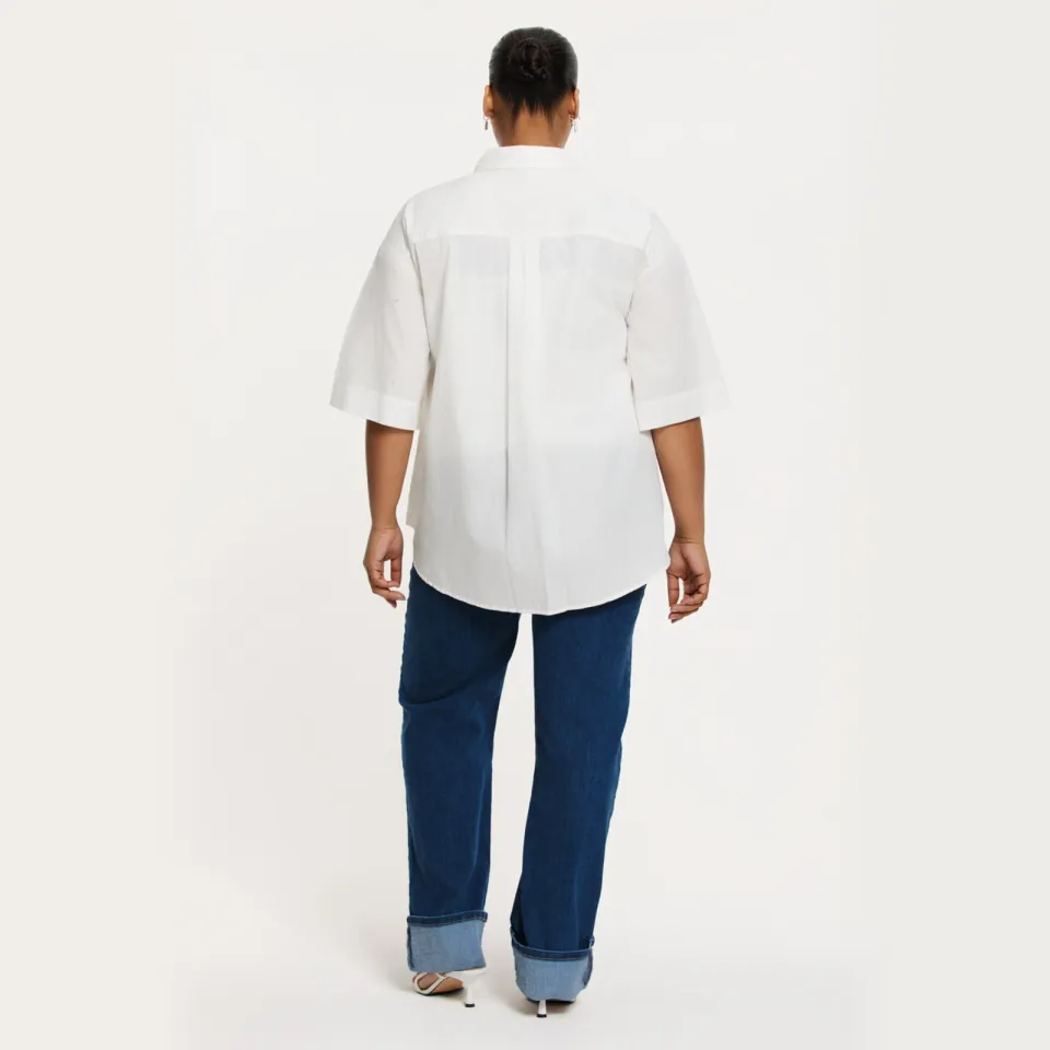 Yoek blouse wit, foto 5
