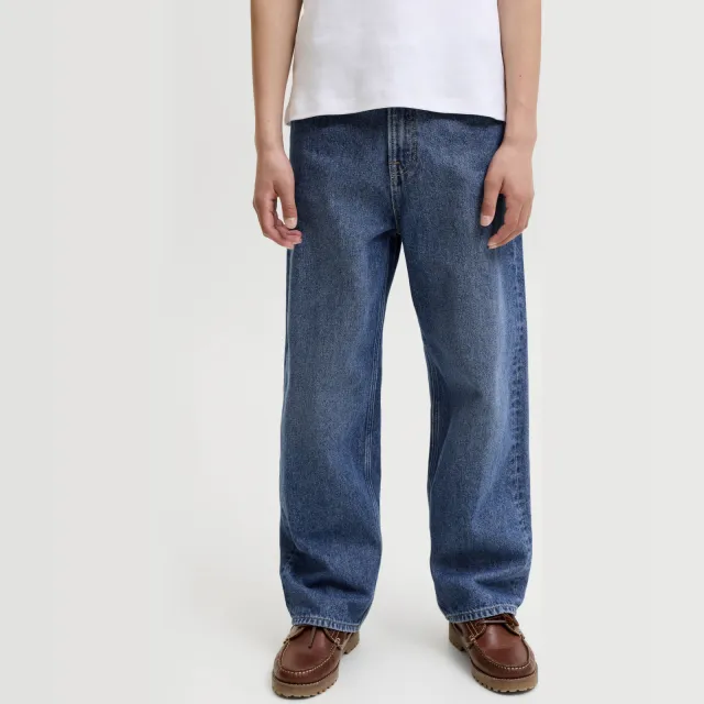 Jack & Jones JUNIOR loose fit jeans - blue denim