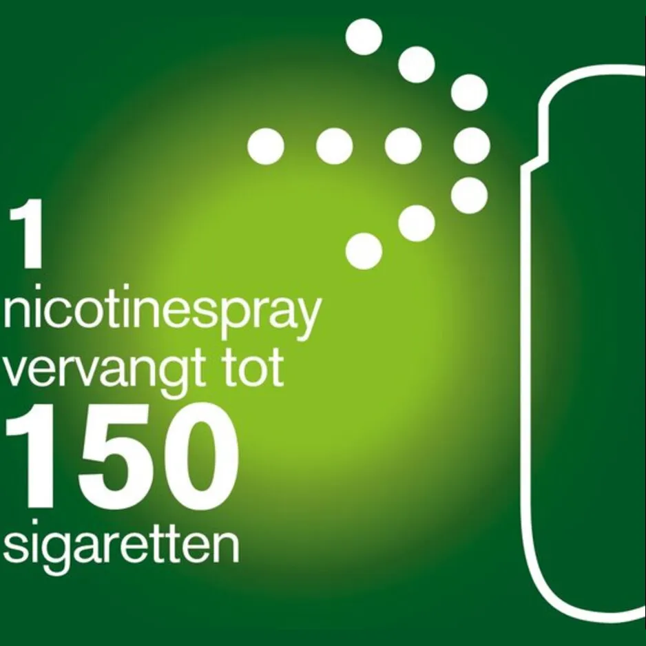 Nicorette Mondspray Fruit & Mint 1mg Duo 2 stuks, foto 3