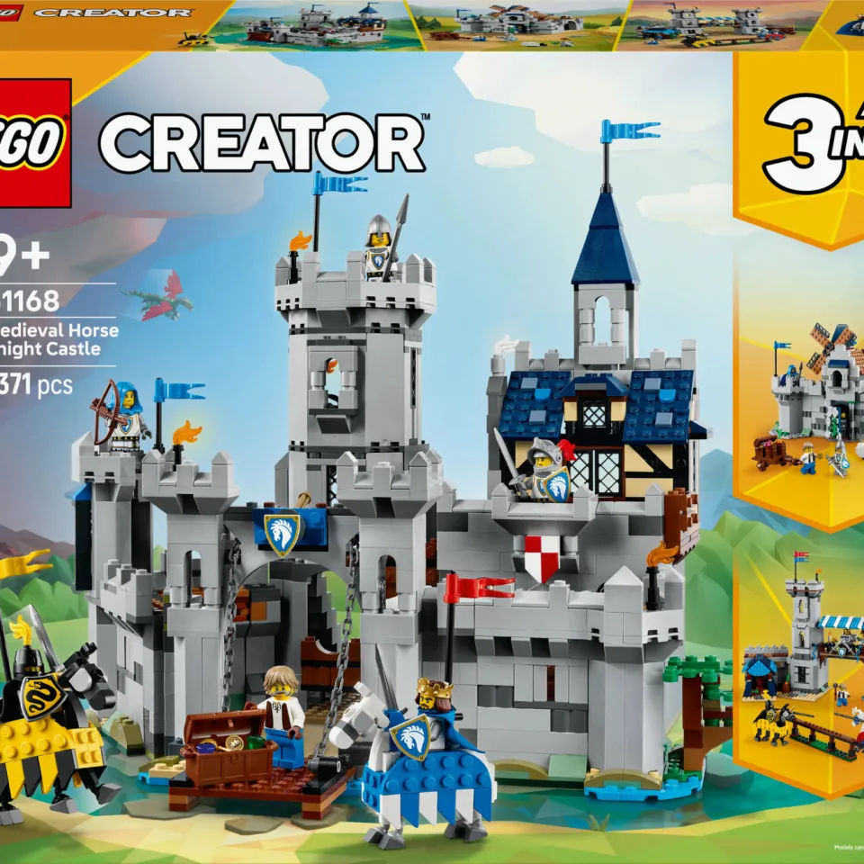 Creator LEGO Iconic Middeleeuws kasteel met ridders te paard 31168, foto 5