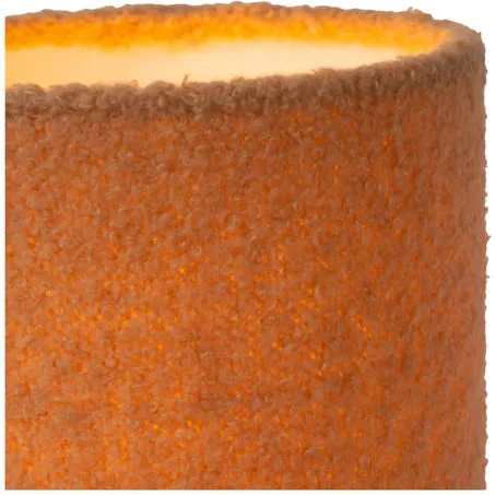 Lucide Woolly tafellamp okergeel, foto 7