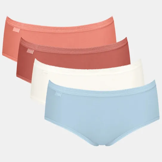 Sloggi Basic+ midi 4-pack multi-colour v022