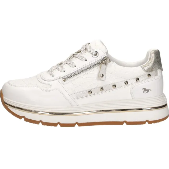 Mustang sneakers laag wit, foto 2