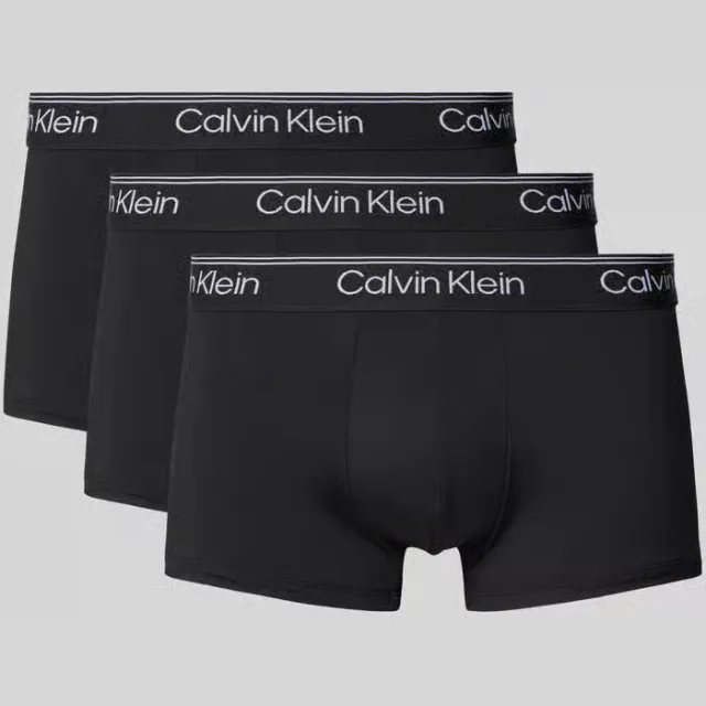 Calvin Klein Low Rise Trunk boxershorts zwart 3-pack, foto 2