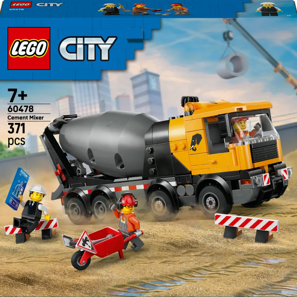 Lego City Cementwagen 60478, foto 4