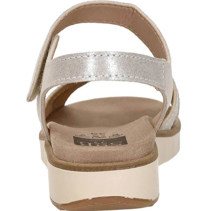 Sub55 Comfort Collection Romi 22 sandaal goudkleur, foto 4